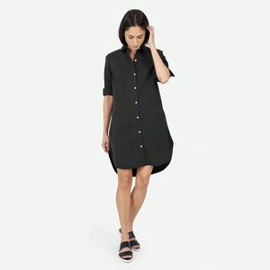 Everlane Twill Shirt Dress